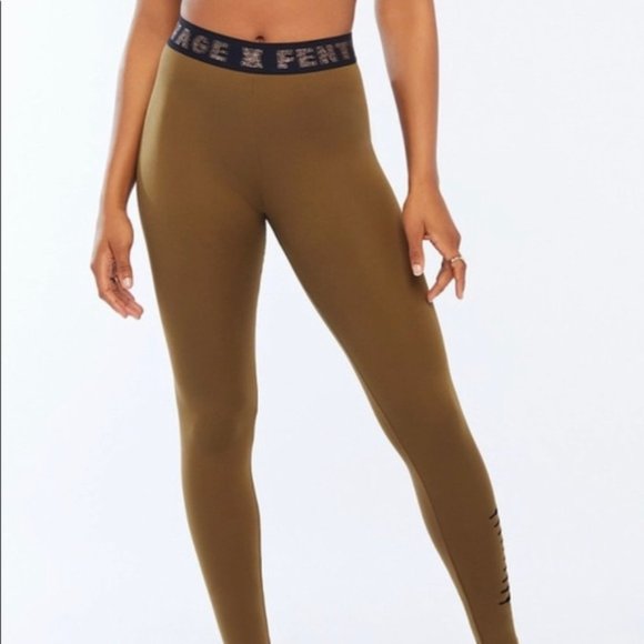 Savage X Fenty Olive Green Leggings - Picture 8 of 8